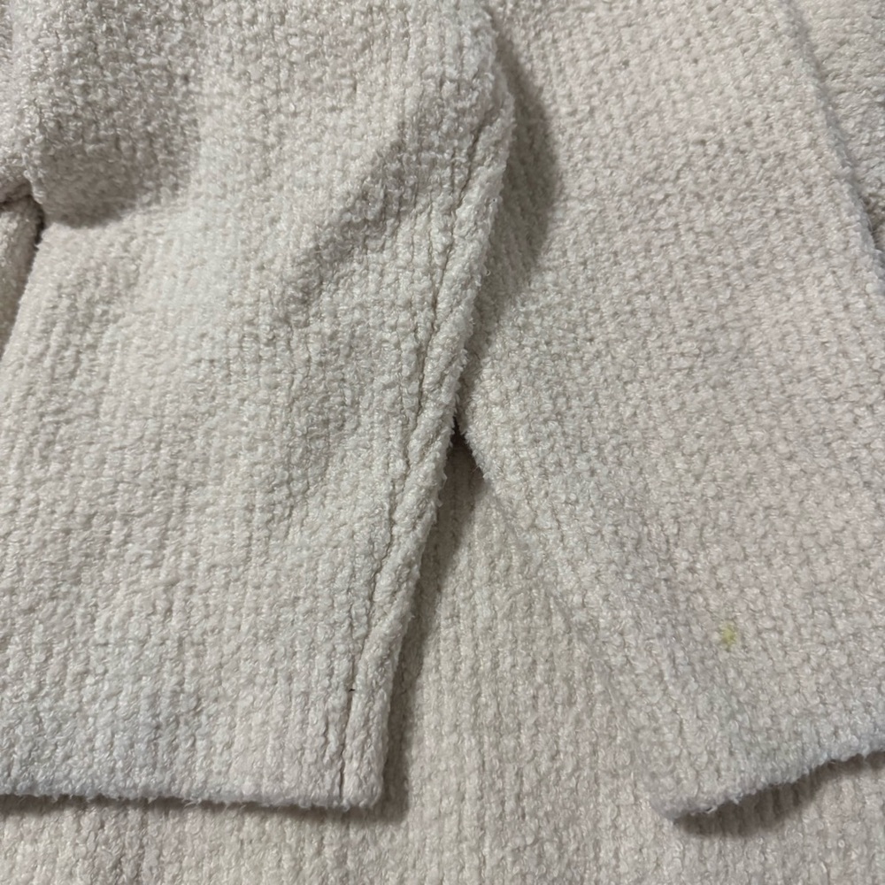 ROHE Arzi Organic Cotton-Blend Knit Sweater in Off White Size 36 US 4 - Picture 12 of 12